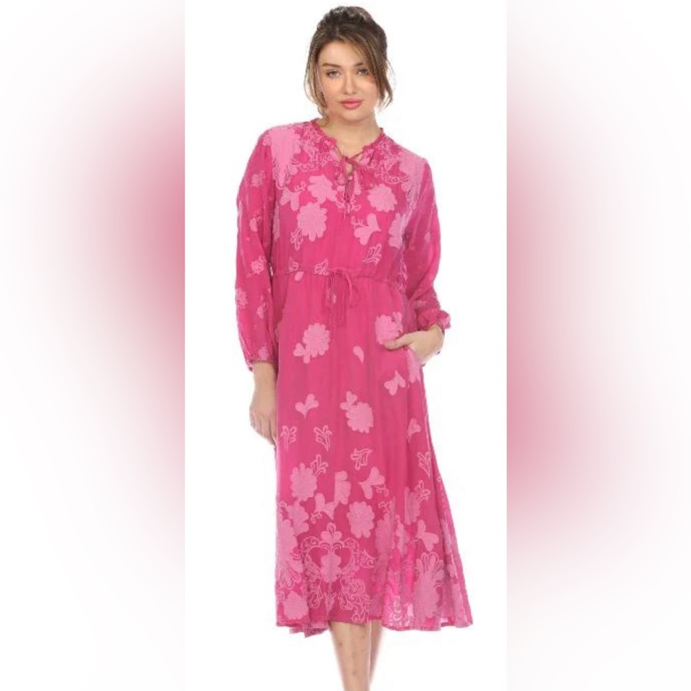 Johnny Was Daisy Leonna Midi NWT Dress